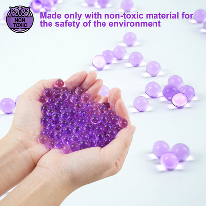 300,000 Pcs Purple Water Beads,Non Toxic Water Beads for Vase Filler,Plant,Floating Candles,Wedding and Home Decoration