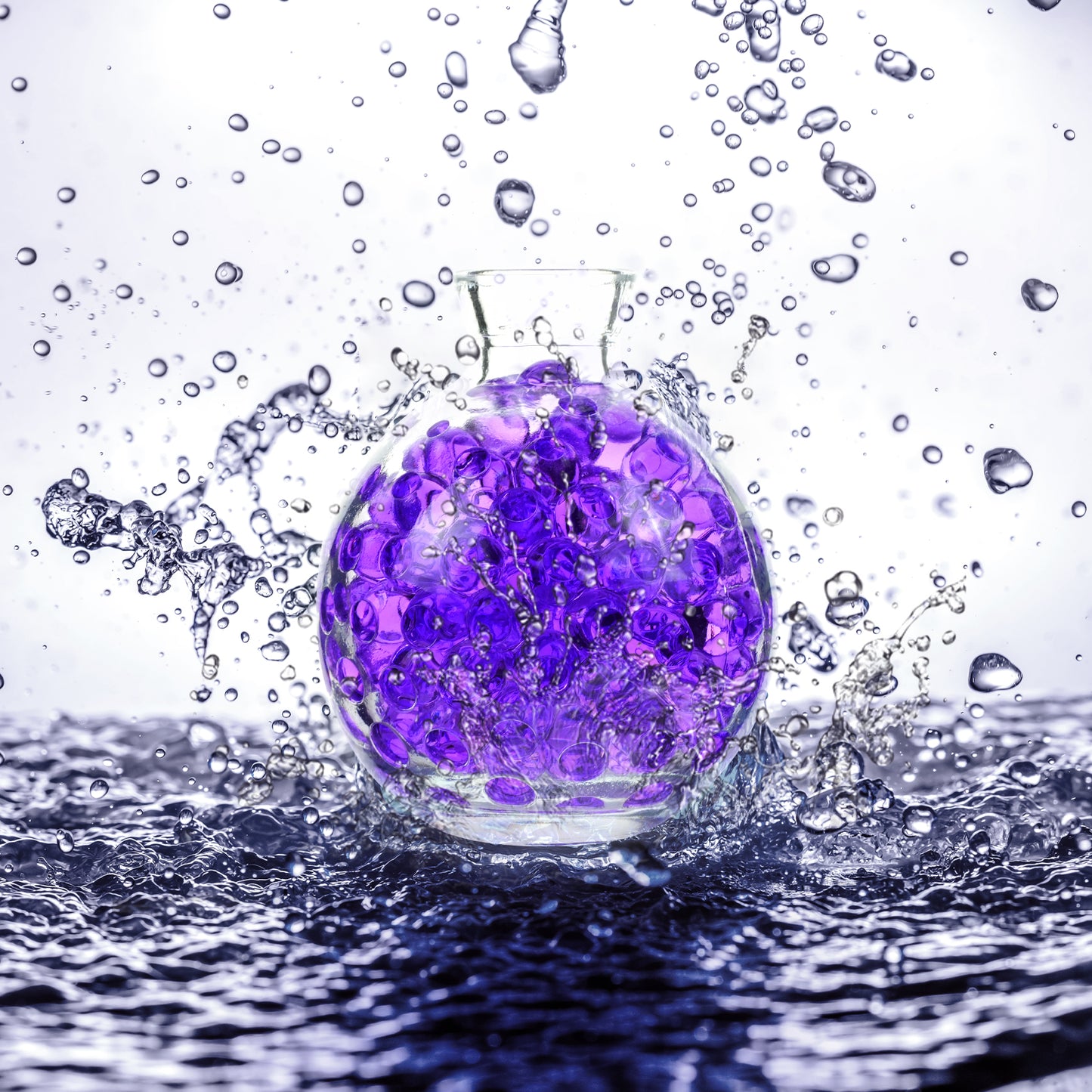 300,000 Pcs Purple Water Beads,Non Toxic Water Beads for Vase Filler,Plant,Floating Candles,Wedding and Home Decoration