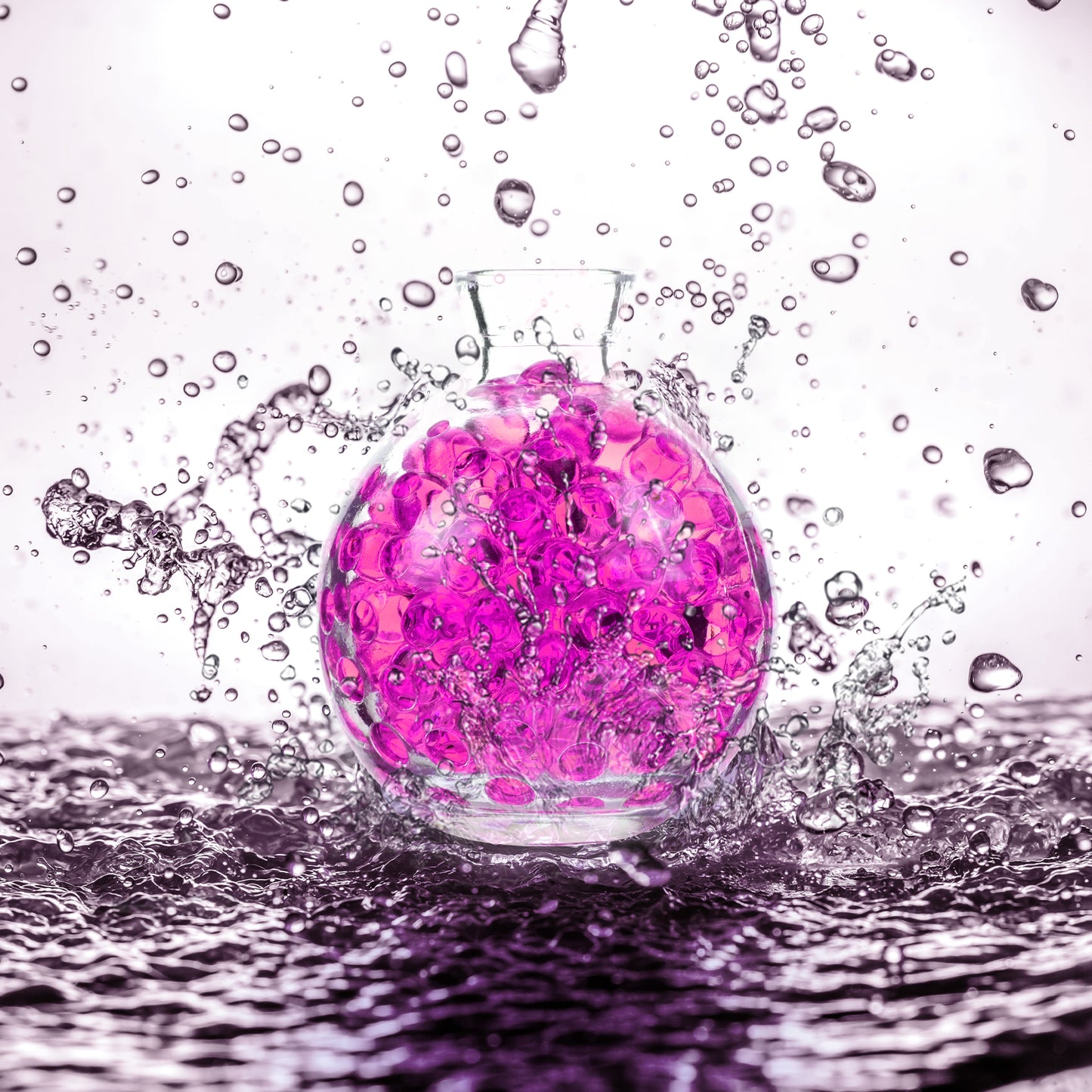 300,000 Pcs Pink Water Beads,Non Toxic Water Beads for Vase Filler,Plant,Floating Candles,Wedding and Home Decoration
