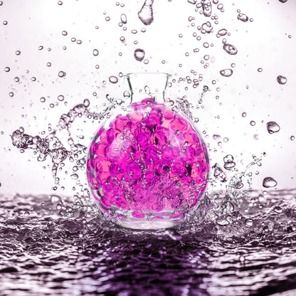 300,000 Pcs Pink Water Beads,Non Toxic Water Beads for Vase Filler,Plant,Floating Candles,Wedding and Home Decoration