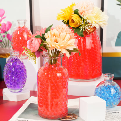 300,000 Pcs Red Water Beads,Non Toxic Water Beads for Vase Filler,Plant,Floating Candles,Wedding and Home Decoration