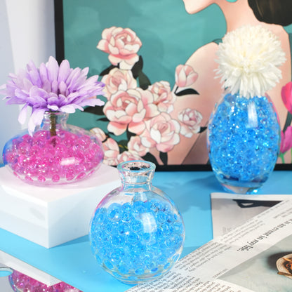 300,000 Pcs Blue Water Beads,Non Toxic Water Beads for Vase Filler,Plant,Floating Candles,Wedding and Home Decoration