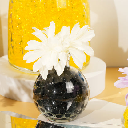 300,000 Pcs Black Water Beads,Non Toxic Water Beads for Vase Filler,Plant,Floating Candles,Wedding and Home Decoration