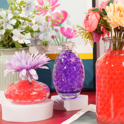 300,000 Pcs Purple Water Beads,Non Toxic Water Beads for Vase Filler,Plant,Floating Candles,Wedding and Home Decoration